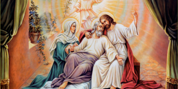 Can there be a better passage to eternal life than between the arms of Jesus and Mary