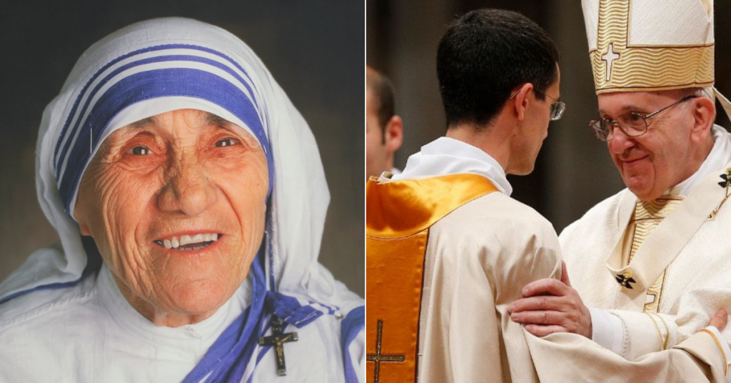 Let's say Mother Teresa's prayer for priests today