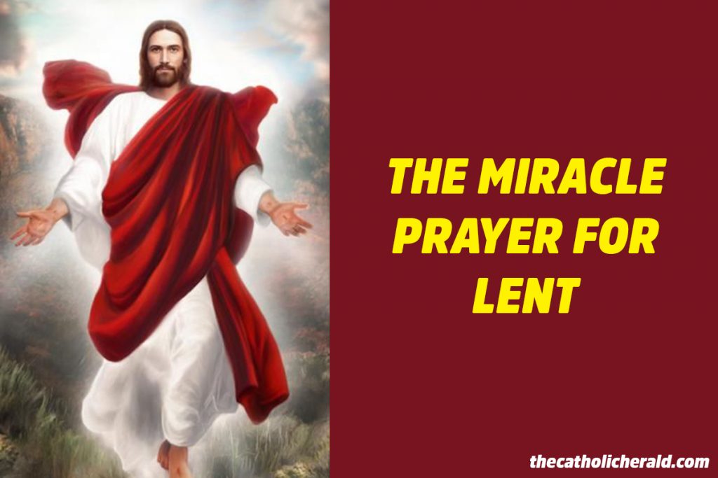 Shortest And Most Powerful Miracle Prayer for Lent