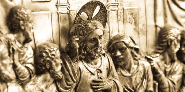 Christ’s way of assuring how much he loves us