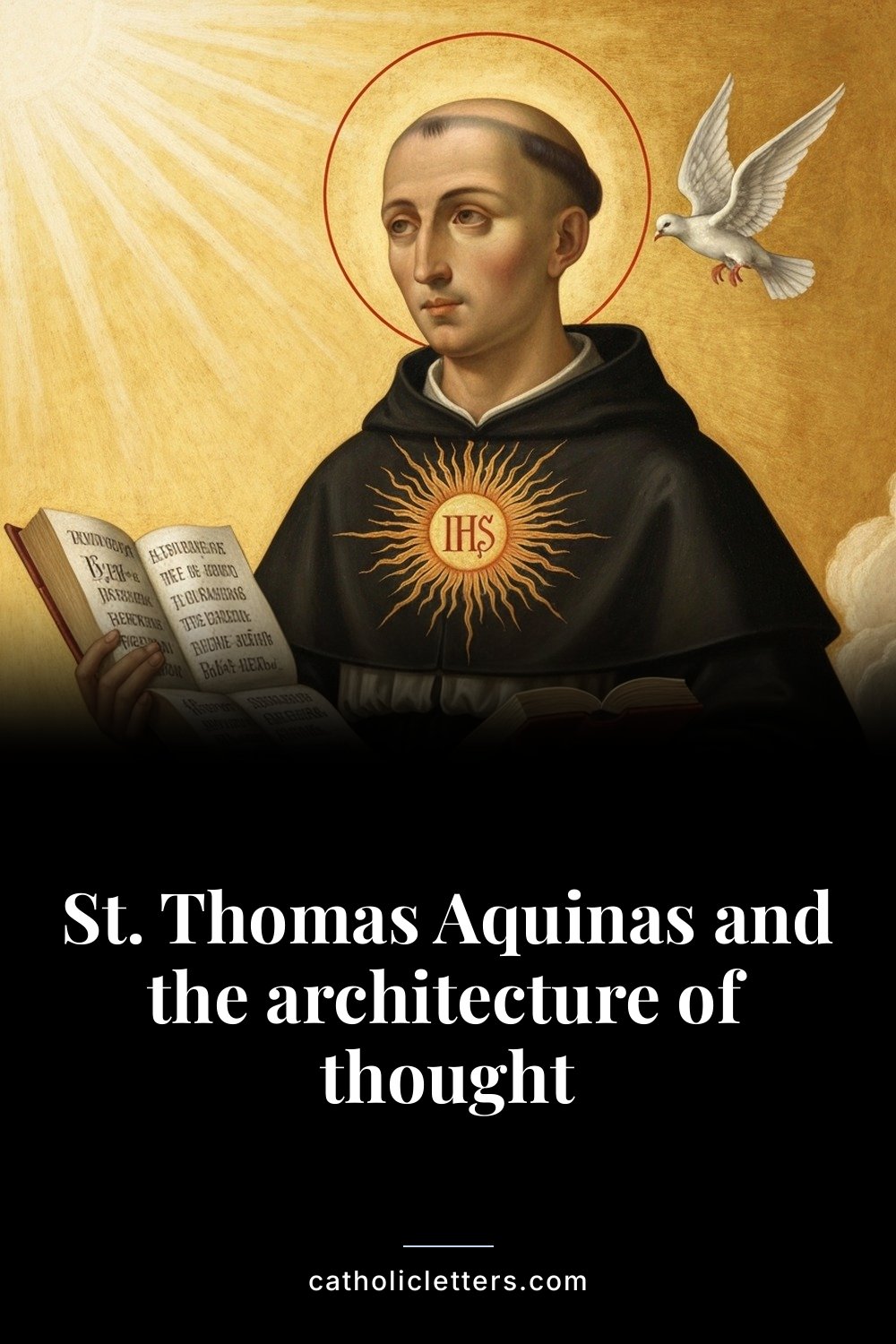 St. Thomas Aquinas and the architecture of thought 2 St. Thomas Aquinas and the architecture of thought — Pinterest pin