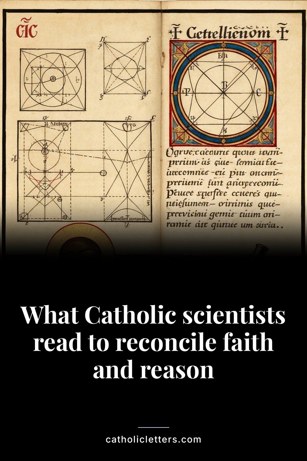 What Catholic scientists read to reconcile faith and reason — Pinterest pin