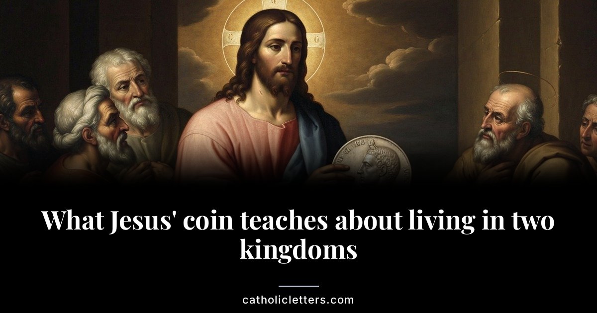 What Jesus’ coin teaches about living in two kingdoms