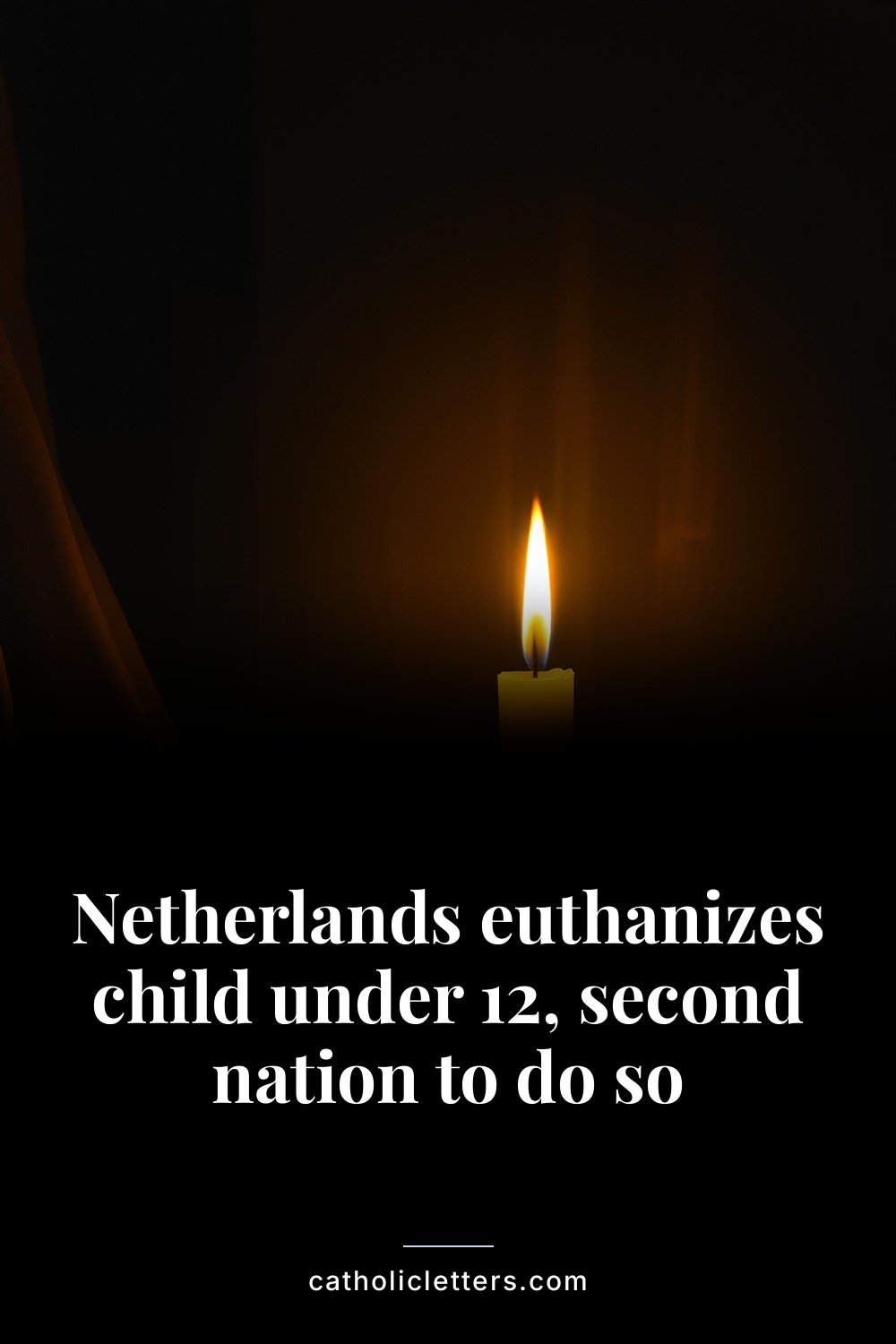 Netherlands euthanizes child under 12, second nation to do so — Pinterest pin