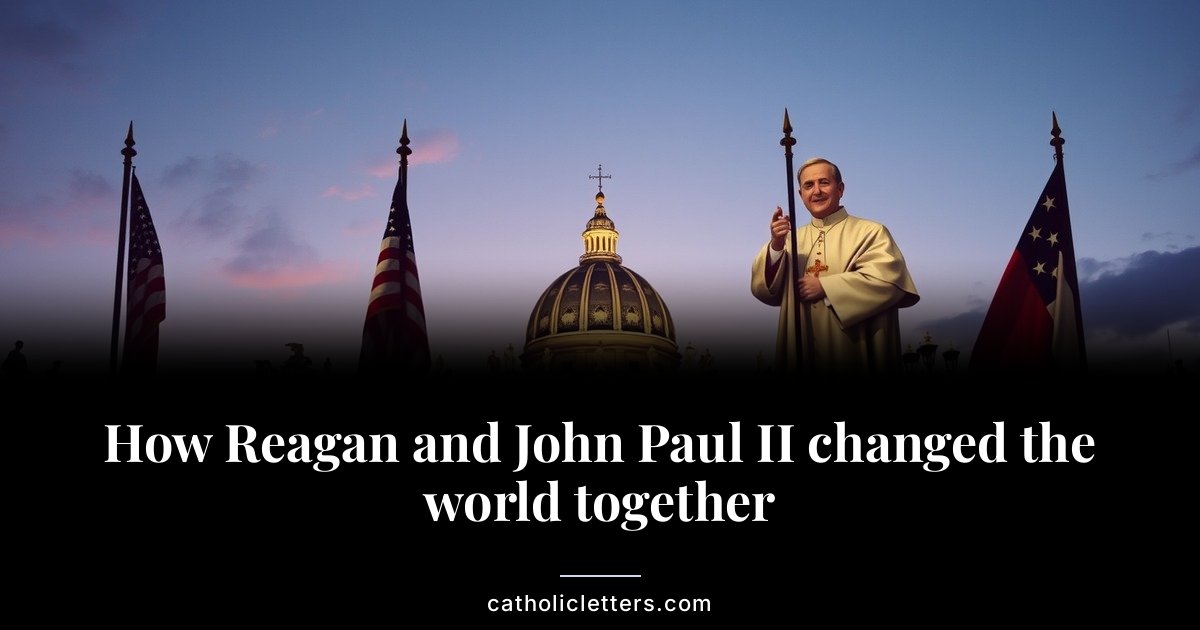 How Reagan and John Paul II changed the world together