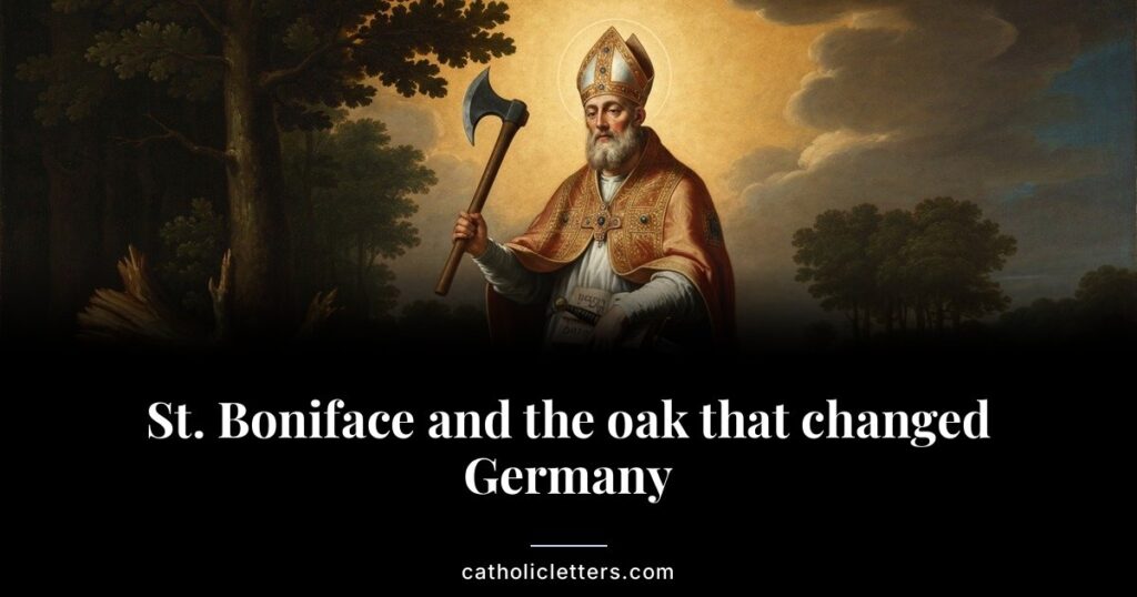 St. Boniface's feast day is June 5. Discover the English Benedictine who became the Apostle to the Germans and died a martyr.