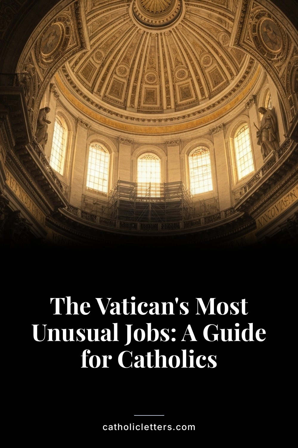 The Vatican's Most Unusual Jobs: A Guide for Catholics — Pinterest pin