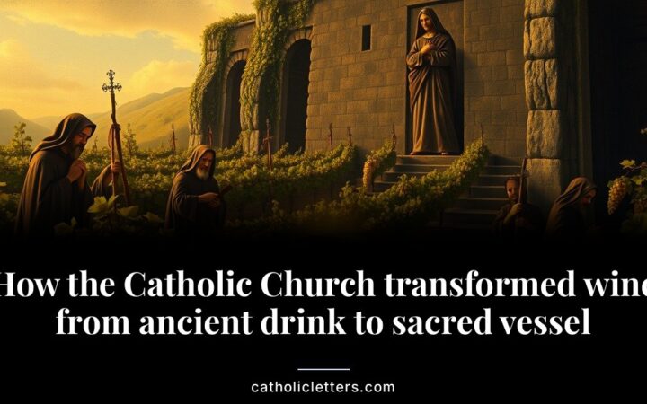 How the Catholic Church transformed wine from ancient drink to sacred vessel