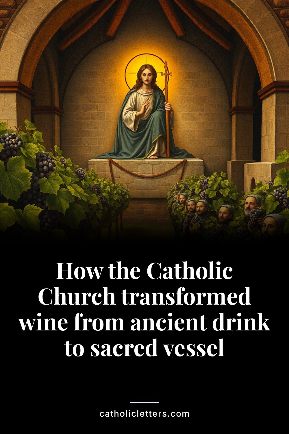 How the Catholic Church transformed wine from ancient drink to sacred vessel 2 How the Catholic Church transformed wine from ancient drink to sacred vessel — Pinterest pin