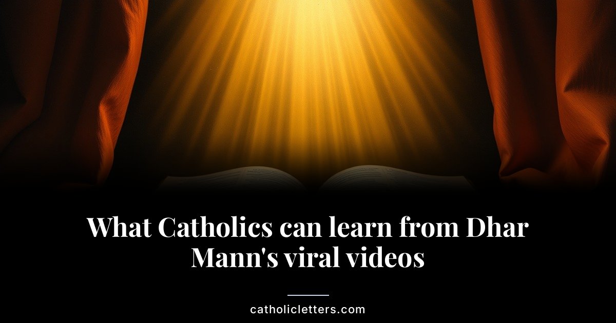 What Catholics can learn from Dhar Mann's viral videos 1 What Catholics can learn from Dhar Mann’s viral videos