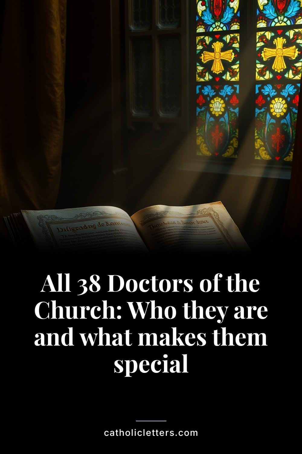 All 38 Doctors of the Church: Who they are and what makes them special — Pinterest pin