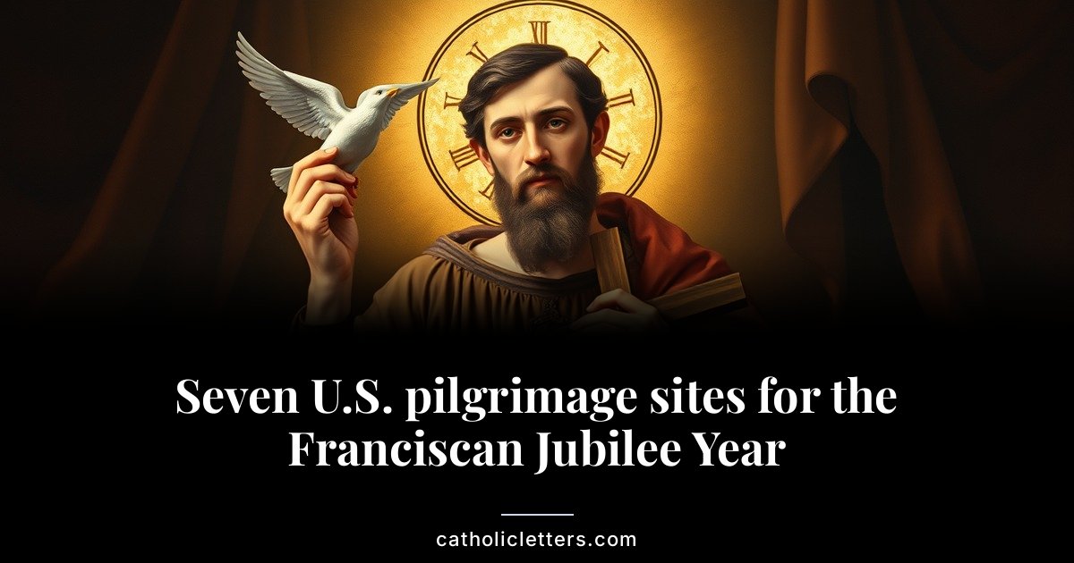 Seven U.S. pilgrimage sites for the Franciscan Jubilee Year 1 Seven U.S. pilgrimage sites for the Franciscan Jubilee Year