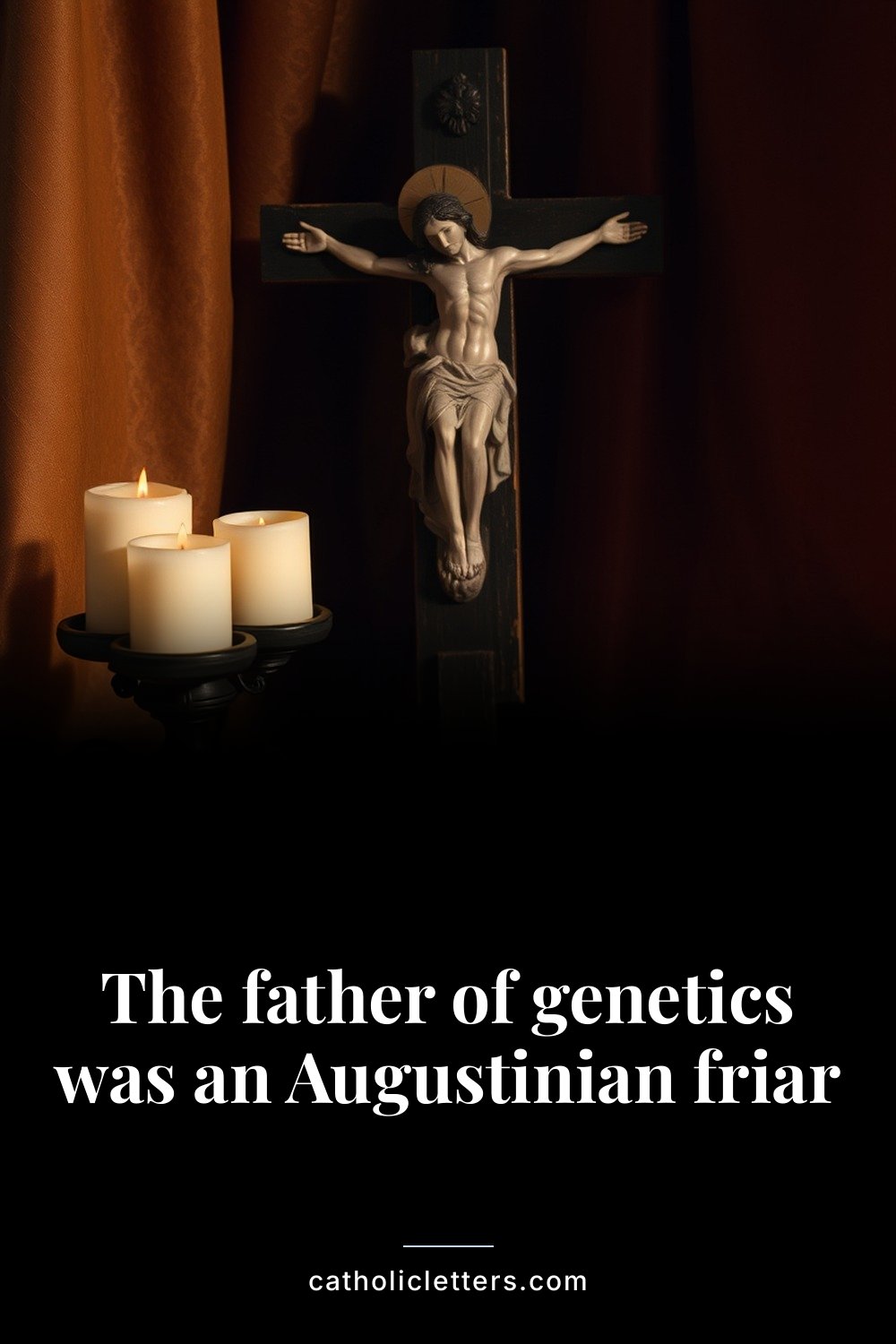 The father of genetics was an Augustinian friar 2 The father of genetics was an Augustinian friar — Pinterest pin