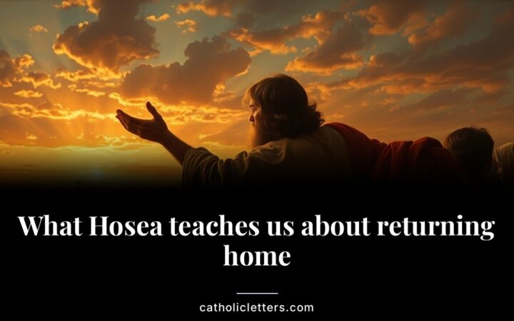 What Hosea teaches us about returning home