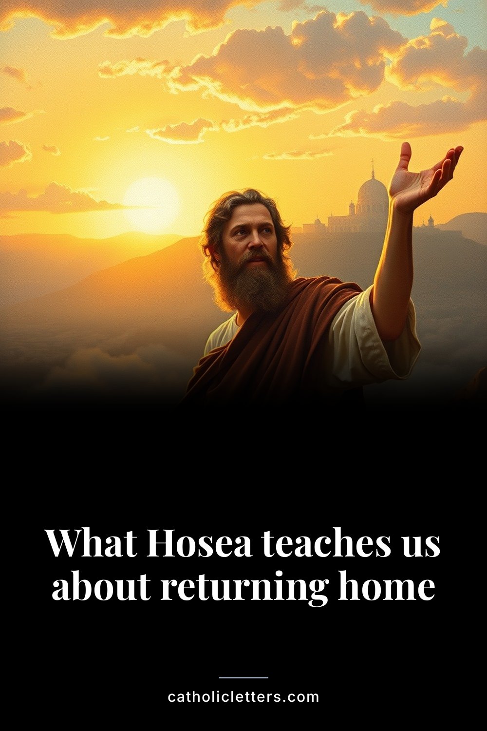 What Hosea teaches us about returning home — Pinterest pin