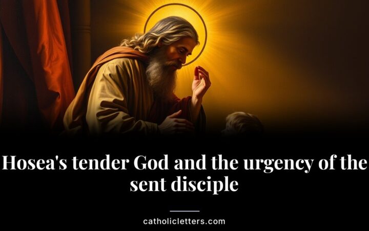 Hosea’s tender God and the urgency of the sent disciple