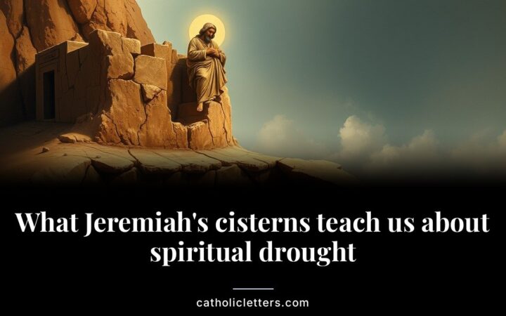 What Jeremiah’s cisterns teach us about spiritual drought