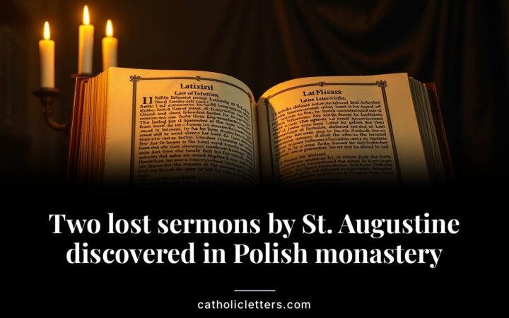 Two lost sermons by St. Augustine discovered in Polish monastery