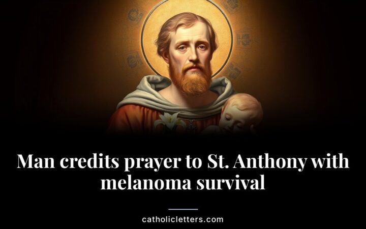 Man credits prayer to St. Anthony with melanoma survival