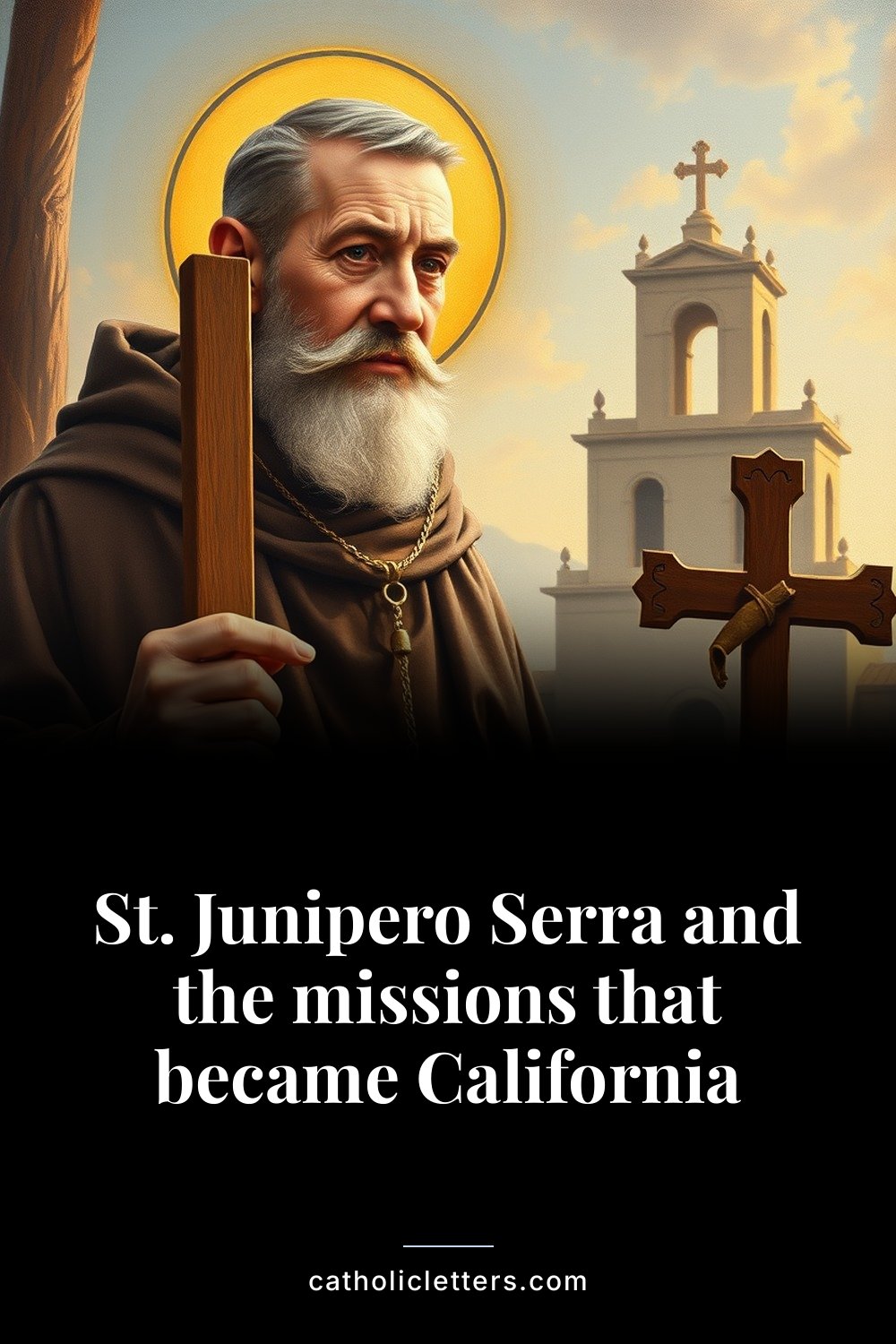 Two lost sermons by St. Augustine discovered in Polish monastery 2 St. Junipero Serra and the missions that became California — Pinterest pin