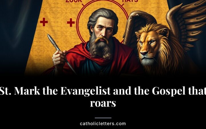 St. Mark the Evangelist and the Gospel that roars