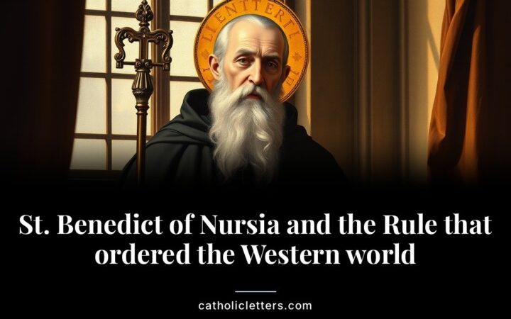 St. Benedict of Nursia and the Rule that ordered the Western world