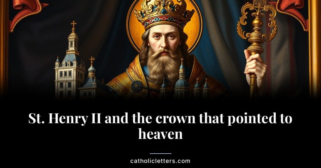 St. Henry II and the crown that pointed to heaven 1 St. Henry II, Holy Roman Emperor and patron of childless couples, celebrated July 13. How a medieval king became a saint.