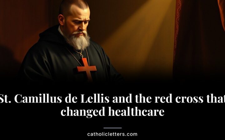 St. Camillus de Lellis and the red cross that changed healthcare