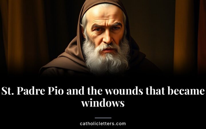 St. Padre Pio and the wounds that became windows