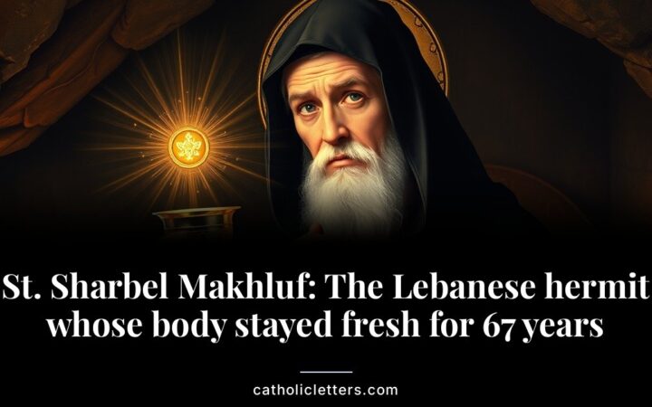 St. Sharbel Makhluf: The Lebanese hermit whose body stayed fresh for 67 years