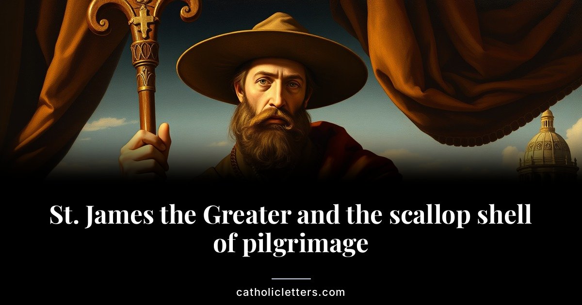 St. James the Greater and the scallop shell of pilgrimage 1 St. James the Greater and the scallop shell of pilgrimage
