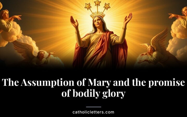 The Assumption of Mary and the promise of bodily glory